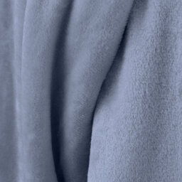 Catherine Lansfield Raschel Velvet Touch 130X170Cm Blanket Throw Lansfield Blue - thumbnail 2