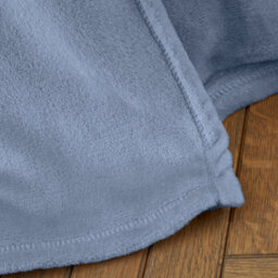 Catherine Lansfield Raschel Velvet Touch 130X170Cm Blanket Throw Lansfield Blue - thumbnail 3