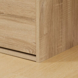 Natural Entryway Shoe Bench With Cushion & Storage Cabinet - thumbnail 4