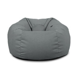 rucomfy Beanbags Rucomfy Veneto Classic Bean Bag For Adults - Grey Soft Lounge Chair - thumbnail 4