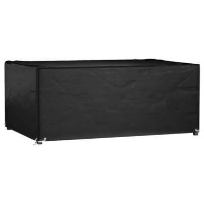 Vidaxl Garden Furniture Cover 8 Eyelets 180X122X75 Cm Rectangular Garden Furniture Covers - image 1