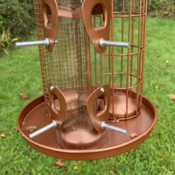 Selections Deluxe Bird Feeder 3 In 1 Seed, Nut And Suet Fat Ball (Set Of 2) - thumbnail 5