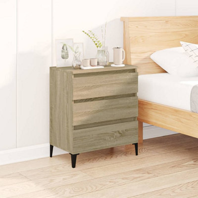 Berkfield Sideboard Sonoma Oak 60X35X70 Cm Engineered Wood - image 1