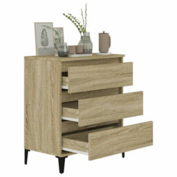 Berkfield Sideboard Sonoma Oak 60X35X70 Cm Engineered Wood - thumbnail 4