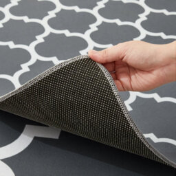 Bedlooms Ava Grey Living Room Rugs, Non-Slip Modern Area Medium Rug 120X170Cm, Washable Dining Room Rug - thumbnail 3