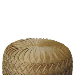 Artisan Furniture Solid Wood Ochre Hart Pouffe - thumbnail 8