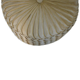 Artisan Furniture Solid Wood Ochre Hart Pouffe - thumbnail 4