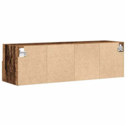 Berkfield Modern Tv Wall Cabinet Old Wood 100X30X30 Cm Engineered Wood - thumbnail 8