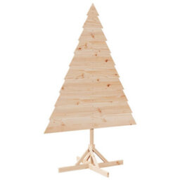 Berkfield Versatile Wooden Christmas Tree For Decoration 180 Cm Solid Wood