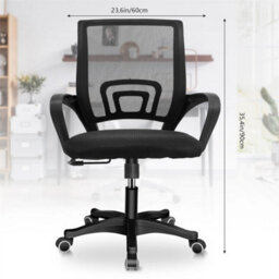 Adjustable Swivel Executive Office Computer Desk Chair For Home - thumbnail 2