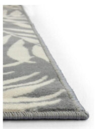 The Rugs Maestro Collection Leaf Design Rug In Grey  3571 Ws22 - thumbnail 5