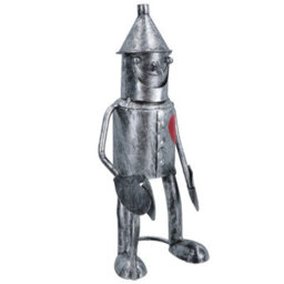AB Tools Tin Man Standing Garden Ornament Lawn Art Sculpture Statue Yard Home Decor - thumbnail 3