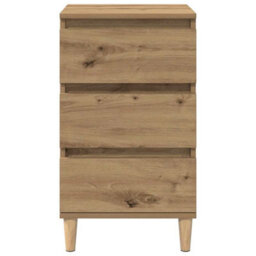 Berkfield Bedside Cabinet Artisan Oak 40X35X70 Cm Engineered Wood - thumbnail 6