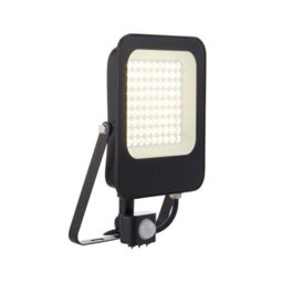 Luminosa Lighting Luminosa Guard Pir Override 50W Ip65 50W Outdoor Flood Light Matt Black Paint - thumbnail 3