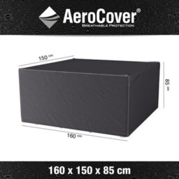 Pacific Lifestyle Platinum Aerocover Furniture Set Waterproof Rip-Stop Polyester Outdoor Cover W160Xd150Xh85Cm - thumbnail 1