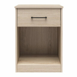 Dorel Brez Build Pearce 1 Drawer Nightstand Light Oak Look - thumbnail 3