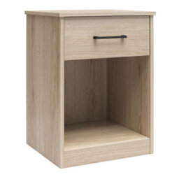 Dorel Brez Build Pearce 1 Drawer Nightstand Light Oak Look - thumbnail 1