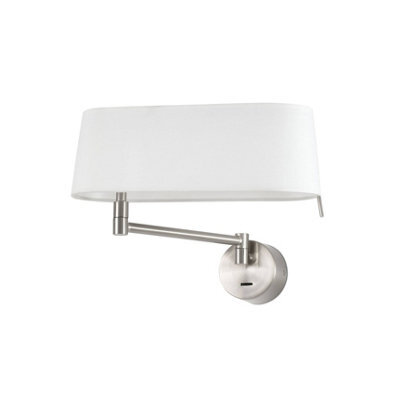 Luminosa Lighting Luminosa Desliz Led Wall Lamp Nickel 11W 2700K - image 1