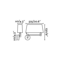 Luminosa Lighting Luminosa Desliz Led Wall Lamp Nickel 11W 2700K - thumbnail 5