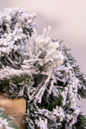 Christmas Tree World The 270Cm Snowy Alpine Garland - thumbnail 8
