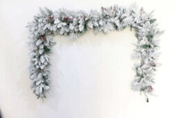 Christmas Tree World The 270Cm Snowy Alpine Garland - thumbnail 3