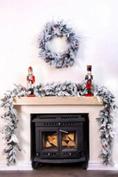 Christmas Tree World The 270Cm Snowy Alpine Garland - thumbnail 4
