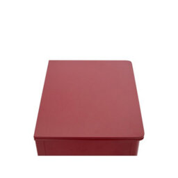 Cabinet Bits Cozzano 2 Drawer Red Bedside Table - thumbnail 7