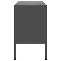 Vidaxl Tv Cabinet Anthracite 105X35X50 Cm Steel - thumbnail 4