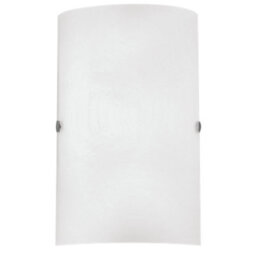 Eglo Troy 3 Satin Glass & Steel Wall Light - thumbnail 3