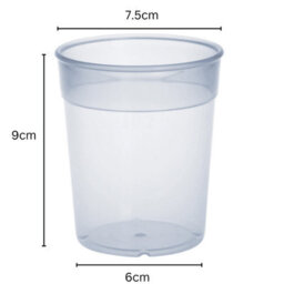 Drinkwize Kids Tumblers Multi-Coloured Pack Of 6. Unbreakable Flexi Plastic Holds 275Ml. - thumbnail 3