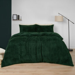 OHS Teddy Duvet Cover With Pillow Case Bedding Set