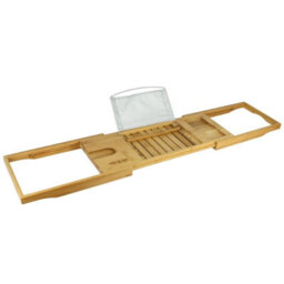 Extendable Bamboo Bathtub Caddy - M&w - thumbnail 2