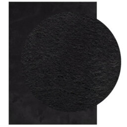 Berkfield Rug Huarte Short Pile Soft And Washable Black 240X340 Cm - thumbnail 3
