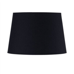 First Choice Lighting Bobbin - Ivory Lamp With Black Cotton Shade - thumbnail 4