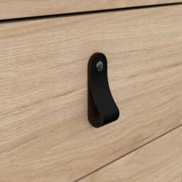 Furniture To Go Barcelona Desk 3 Drawers In Jackson Hickory Oak - thumbnail 8