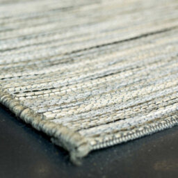 Grey Striped Outdoor Rug, Striped Stain-Resistant Rug For Patio, Deck, Garden, 5mm Modern Outdoor Rug-60Cm X 110Cm - thumbnail 5