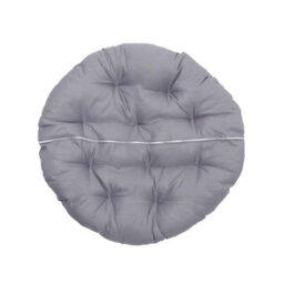 Darphe Grey Thick Hanging Basket Cushion With Secure Headrest Straps - thumbnail 4