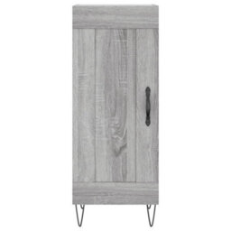 Berkfield Sideboard Grey Sonoma 34.5X34X90 Cm Engineered Wood - thumbnail 5