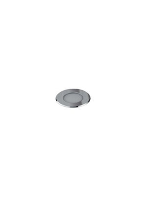 Luminosa Lighting Luminosa Rainbow Outdoor Led Dimmable Rgb Recessed Downlights, Chrome, Ip65, 4000K
