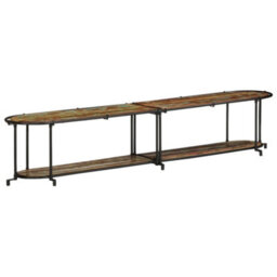 Berkfield Tv Cabinet 200X42X40 Cm Solid Wood Reclaimed - thumbnail 2