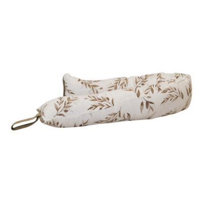 Four Candle Olive Draught Excluder In Sage Green - image 1