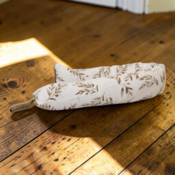 Four Candle Olive Draught Excluder In Sage Green - thumbnail 2