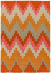Funky Handmade Modern Wool Hand Made Abstract Easy To Clean Diningroom Bedroom And Living Room -120Cm X 170Cm - thumbnail 6