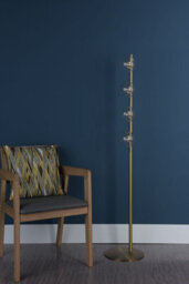 Pagazzi Lighting Pagazzi Ophelia 4-Light Warm Brass Floor Lamp - thumbnail 3