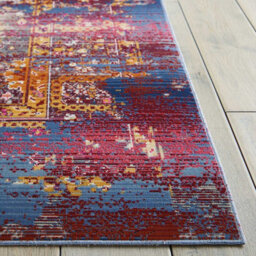 Floral Luxurious Traditional Persian Easy To Clean Rug For Living Room Bedroom And Dining Room-71 X 230Cm (Runner) - thumbnail 4