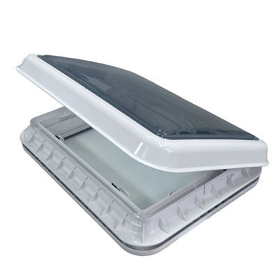 Sky Max Led Light Crystal Dome Roof Vent 820X620 Shower Hatch For Camper Caravan - image 1
