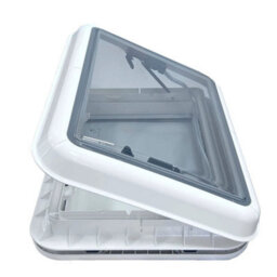 Sky Max Led Light Crystal Dome Roof Vent 820X620 Shower Hatch For Camper Caravan - thumbnail 5