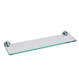 Plum&clay Ronda Bathroom Wall Mounted Glass Shelf (W)50Cm - thumbnail 1