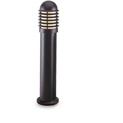 Luminosa Lighting Luminosa Bollard 1 Light Outdoor - E27 - 730mm Black Ip43, E27