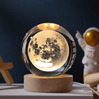 Night Light Usb Led Moon Lamp Home Decoration Gift Festival Lighting - image 1
